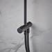 hansgrohe Vernis Blend EcoSmart Shower Kit with Diverter - Matt Black - 26099670 profile small image view 4 