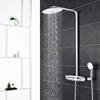 Grohe Rainshower SmartControl 360 DUO Shower System - Moon White - 26250LS0 profile small image view 1 