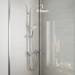 hansgrohe Vernis Blend Shower Kit with Diverter - Chrome - 26272000 profile small image view 2 
