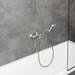 hansgrohe Vernis Blend 2 Spray Handshower with Holder & Hose - 26273000 profile small image view 3 