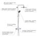Grohe Vitalio Joy 260 Thermostatic Shower System - 26403002 profile small image view 2 