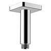hansgrohe Vernis Shape 100mm Ceiling Shower Arm - Chrome - 26406000 profile small image view 1 