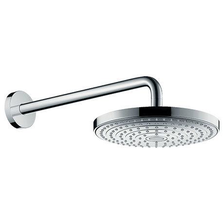 hansgrohe Raindance Select S 240 2-Spray Shower Head with Wall Mounted Arm - Chrome - 26466000
