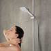hansgrohe Raindance Select E 120 EcoSmart 9 l/min 3-Spray Hand Shower - Chrome - 26521000 profile small image view 2 