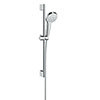 hansgrohe Croma Select S 3 Spray Shower Slider Rail Kit 65cm - 26560400 profile small image view 1 