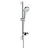hansgrohe Croma Select S Vario 3 Spray 65cm Shower Slider Rail Kit with Soap Dish - 26566400 profile small image view 1 