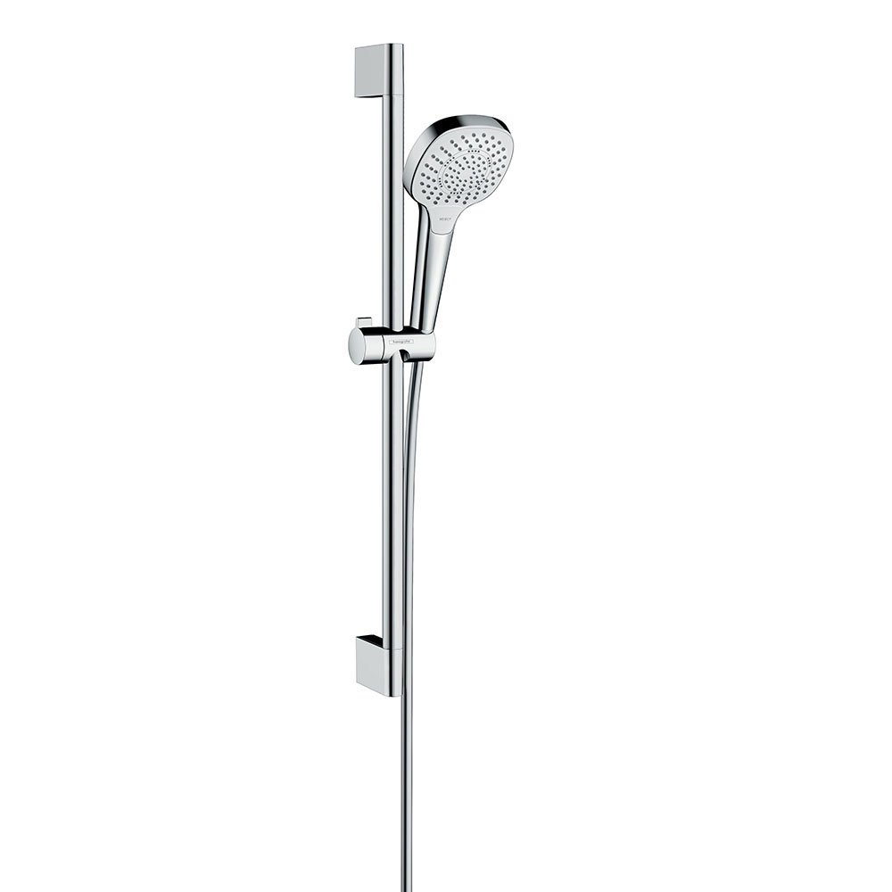 Hansgrohe Croma Select E Multi Ecosmart 9 L Min 3 Spray Shower Slider Rail Kit 65cm