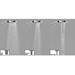 hansgrohe Croma Select E Vario 3 Spray Shower Slider Rail Kit 65cm - 26582400 profile small image view 5 