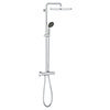 Grohe Vitalio Start 250 Cube Thermostatic Shower System - 26696000 profile small image view 1 