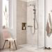 Grohe Vitalio Start System 250 Cube Flex Shower Kit with Diverter - 26698000 profile small image view 6 