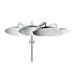 hansgrohe Croma Select S EcoSmart Showerpipe 280 Thermostatic Shower Mixer - 26794000 profile small image view 2 