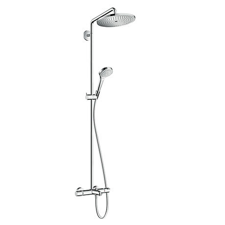 hansgrohe Croma Select S Showerpipe 280 Thermostatic Bath Shower Mixer - 26792000