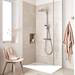 Grohe Vitalio Start 250 Thermostatic Shower System - 26816000 profile small image view 5 