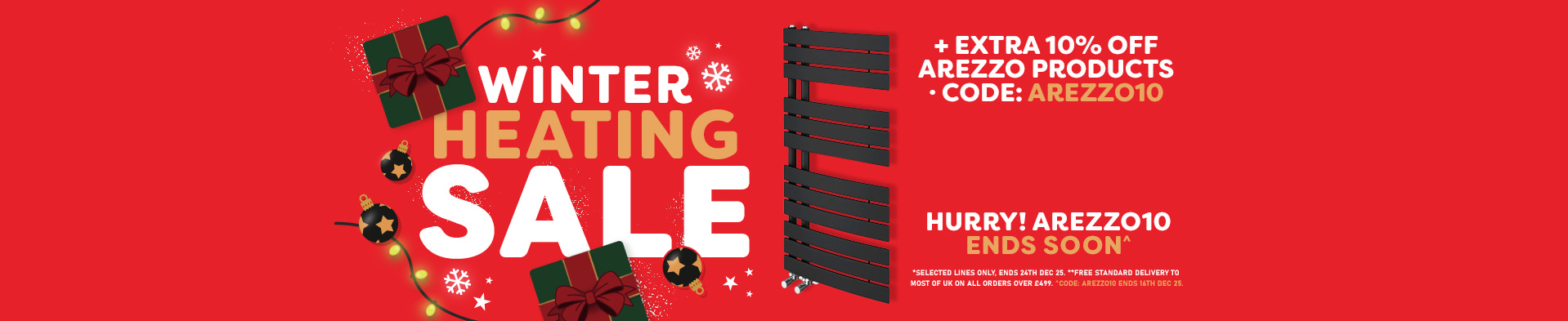 Winter Heating Sale - Free Del