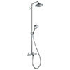 hansgrohe Raindance S Showerpipe 240 Thermostatic Bath Shower Mixer - 27117000 profile small image view 1 