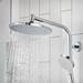 hansgrohe Crometta S Showerpipe 240 Thermostatic Shower Mixer - 27267000 profile small image view 6 