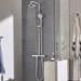 Grohe Euphoria 180 Thermostatic Shower System - 27296001 profile small image view 5 