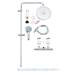 Grohe Euphoria 260 Thermostatic Shower System - 27296002 profile small image view 7 