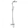 hansgrohe Crometta S Showerpipe 240 1 Jet with Thermostatic Bath Mixer - 27320000 profile small image view 1 