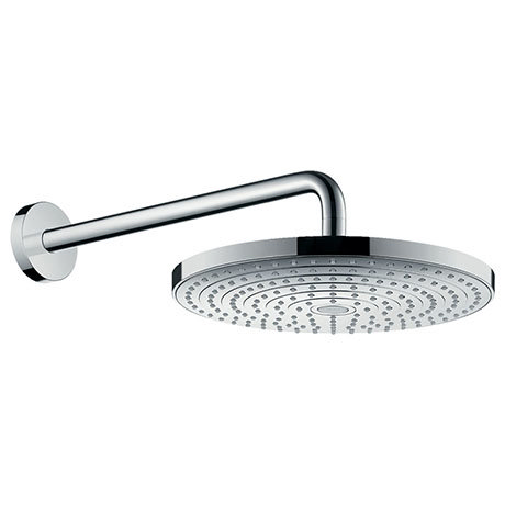 hansgrohe Raindance Select S 300 2-Spray Shower Head with Wall Mounted Arm - 27378000