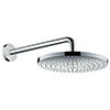 hansgrohe Raindance Select S 300 2-Spray Shower Head with Wall Mounted Arm - 27378000 profile small image view 1 