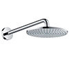 hansgrohe Raindance S 240 1-Spray Shower Head with Wall Mounted Arm - 27474000 profile small image view 1 