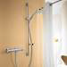 hansgrohe Croma Multi 3 Spray 90cm Shower Slider Rail Kit with Soap Dish - 27774000 profile small image view 5 