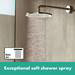 hansgrohe Croma S Complete Shower Set with Wall Mounted Shower Handset - 27954000 profile small image view 5 