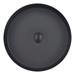 JTP Vos Matt Black Round Stainless Steel Counter Top Basin + Waste profile small image view 2 
