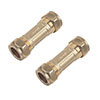 Pair of 15mm Single Check Non Return Valves profile small image view 1 