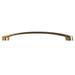 2 x Brooklyn Brushed Brass Additional Bar Handles - L210mm (196mm Centres) profile small image view 3 