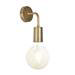 2 x Industville Sleek Edison Wall Light - Brass profile small image view 6 