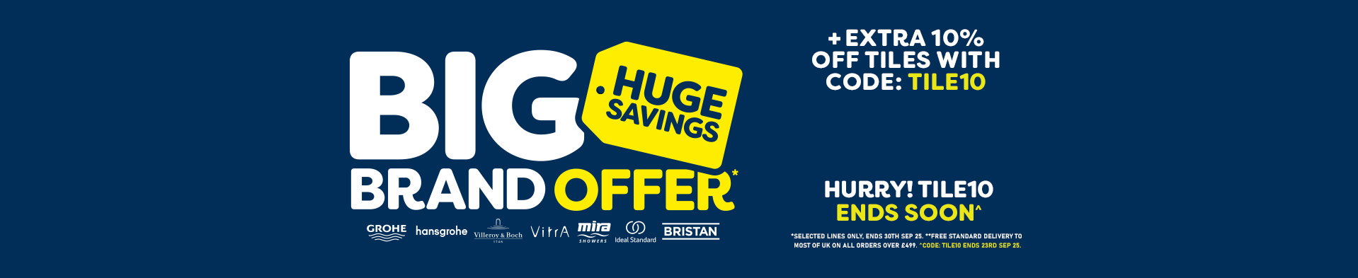 Big Brand Offer - Free Del