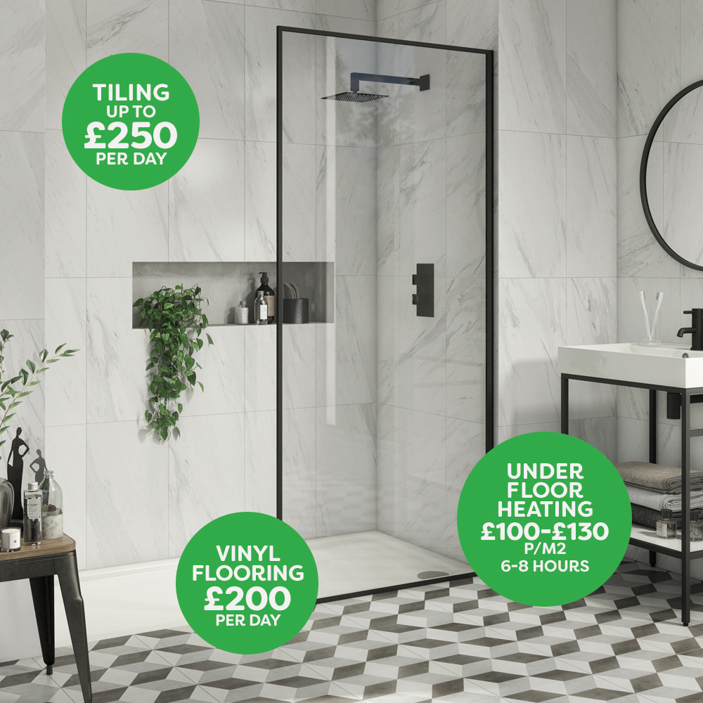 Tiles & Flooring Bathroom Refurbishment Cost 2023