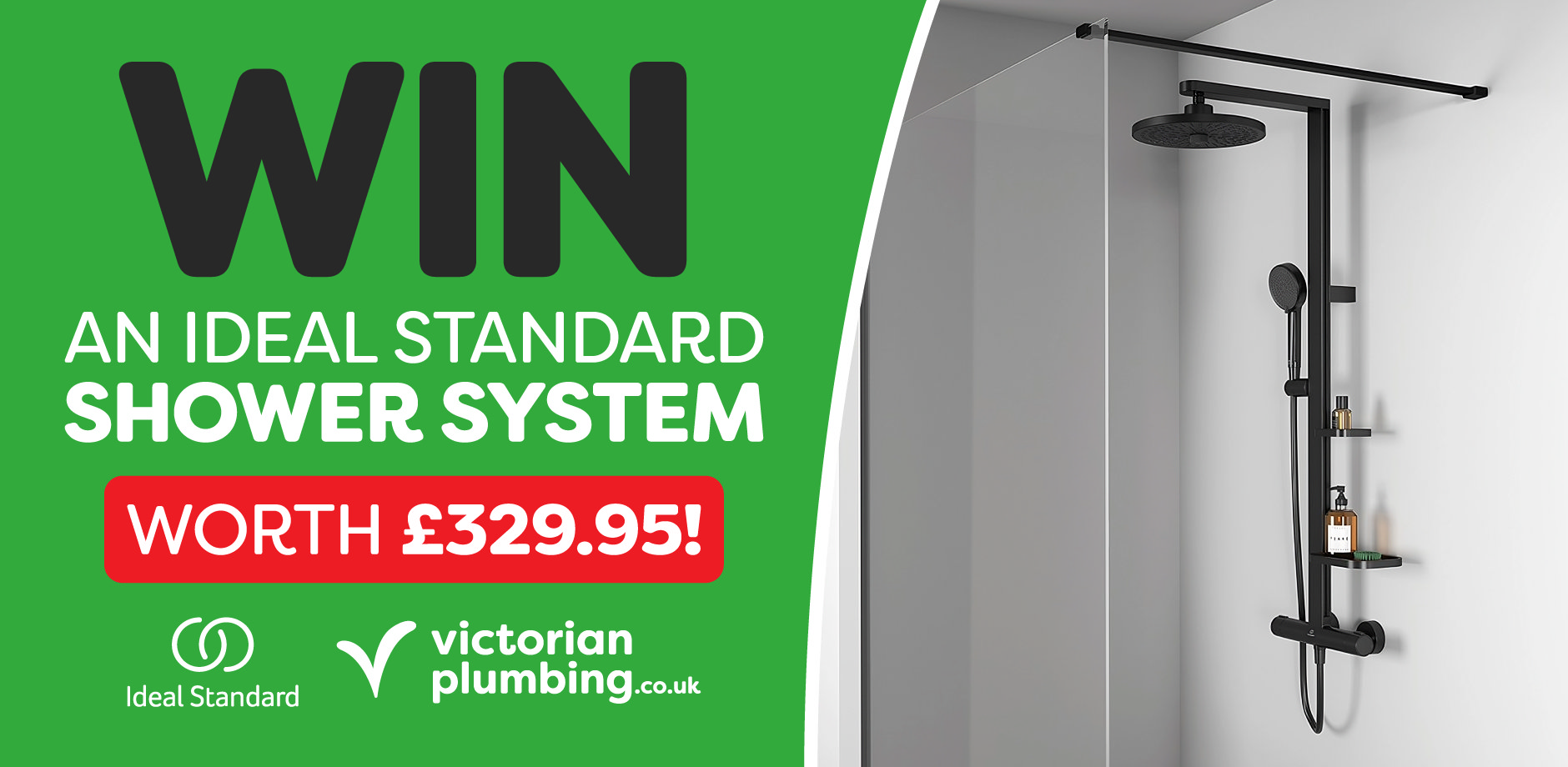 Win a Ideal Standard Shower System