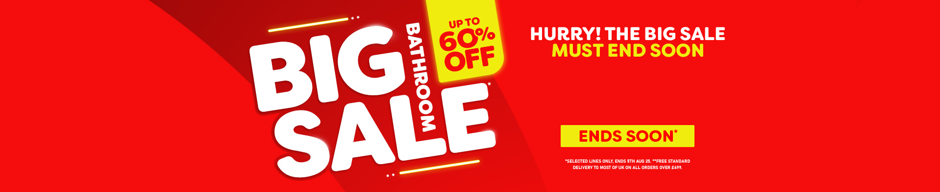 Big Bathroom Sale - Free Del
