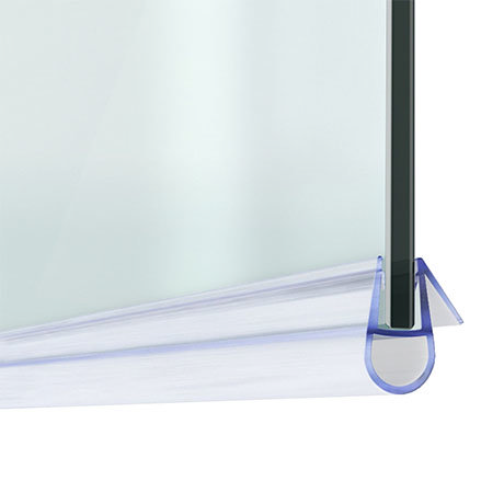 3-7mm Gap Bath Shower Screen Door Seal Strip - Glass 4-6mm