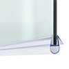 3-7mm Gap Bath Shower Screen Door Seal Strip - Glass 4-6mm profile small image view 1 