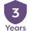 3 Years