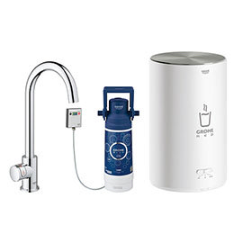 Grohe RED Mono Pillar Instant Boiling Water Kitchen Tap and M Size Boiler - 30060001
