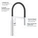 Grohe Essence Professional Kitchen Sink Mixer - Chrome - 30294000 profile small image view 4 