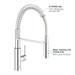 Grohe Get Professional Kitchen Sink Mixer - 30361000 profile small image view 2 
