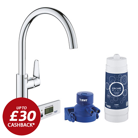 Grohe Blue Pure Duo Filtered Tap + FREE Filter
