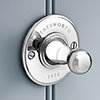 Chatsworth 1928 Traditional Robe Hook profile small image view 1 
