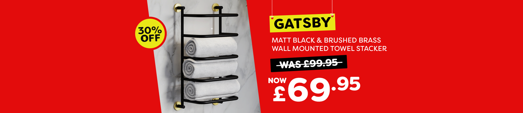 Banner 1 -  Gatsby Towel Stacker
