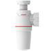 Wirquin Neo Zero Leak Bottle Trap 40mm profile small image view 2 