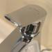 hansgrohe Metris Cloakroom Single Lever Basin Mixer 100 without Waste - 31186000 profile small image view 2 