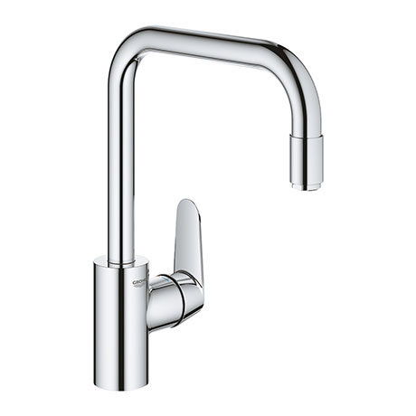 Grohe Eurodisc Cosmopolitan Single-Lever Kitchen Sink Mixer with Pull Out Spray - 31122004