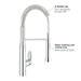 Grohe K7 Kitchen Sink Mixer with Professional Spray - Chrome - 31379000 profile small image view 3 