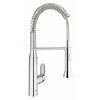 Grohe K7 Kitchen Sink Mixer with Professional Spray - Chrome - 31379000 profile small image view 1 